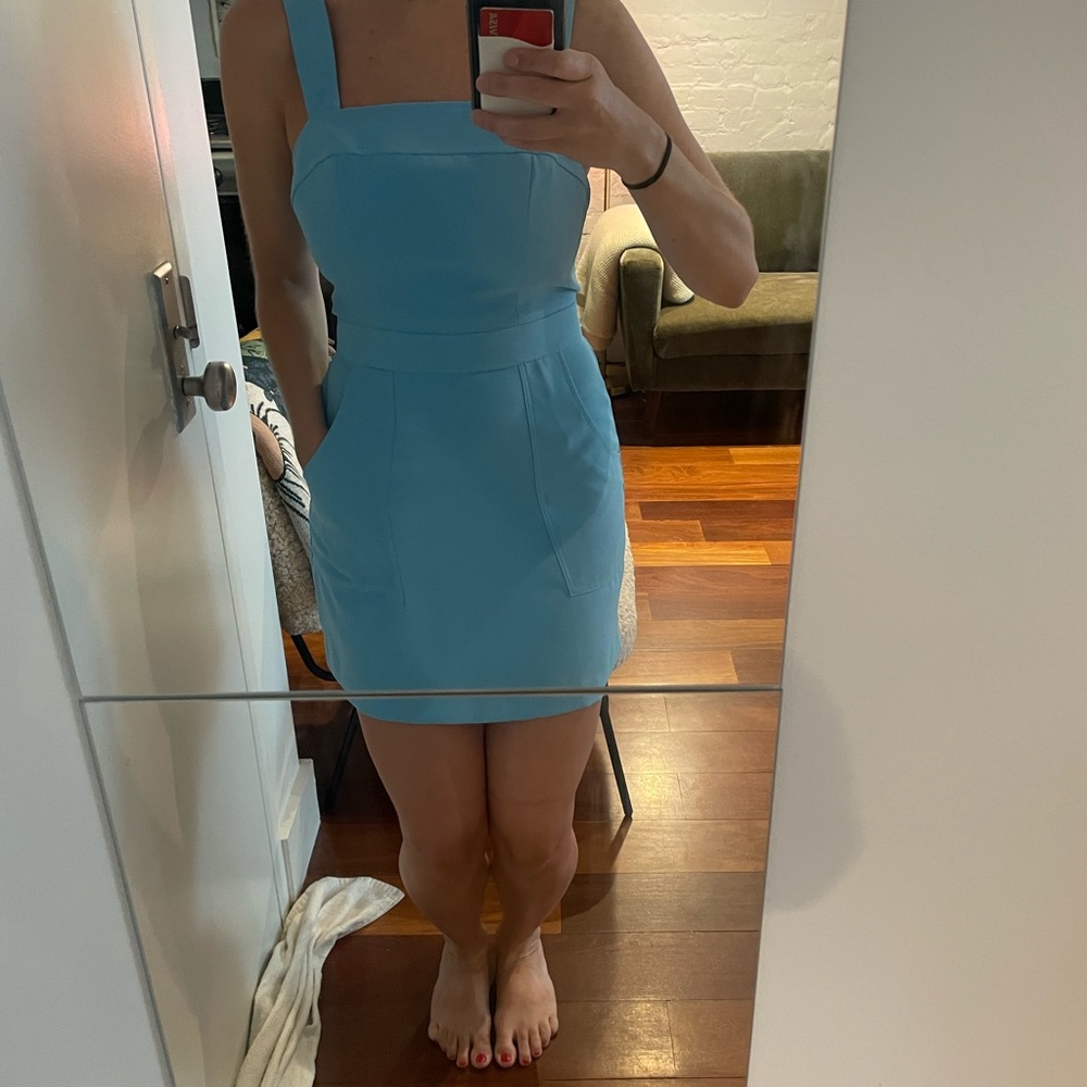 Amanda Uprichard blue dress never worn